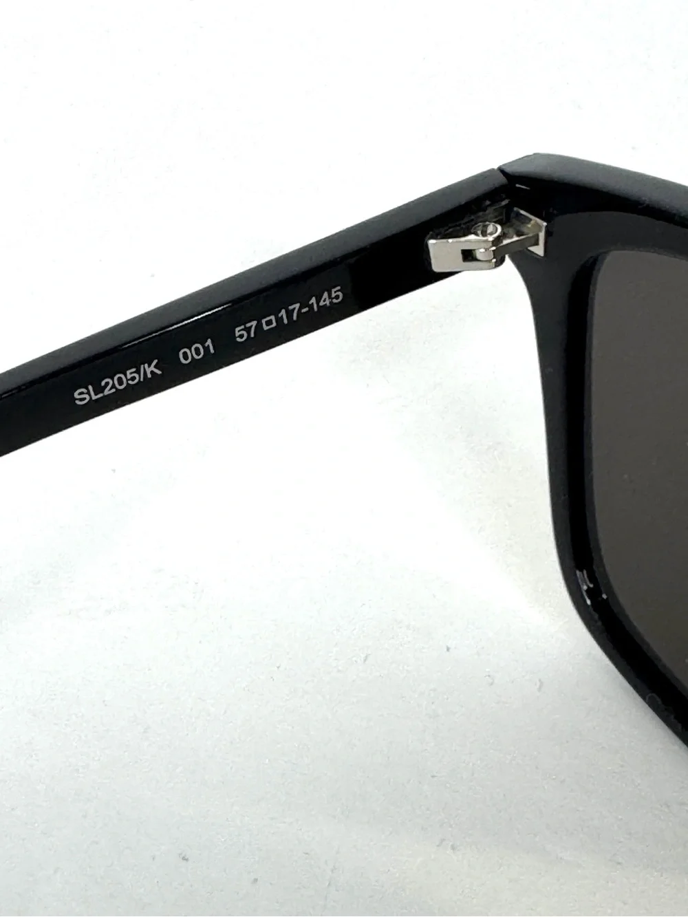 SAINT LAURENT Black SL 205/K Sunglasses Made in Italy  display picture 1